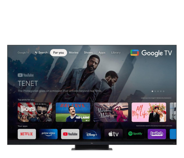TCL 65C935 65" MINILED 4K 144Hz Google TV Dolby Atmos Vision - 1158678 - zdjęcie